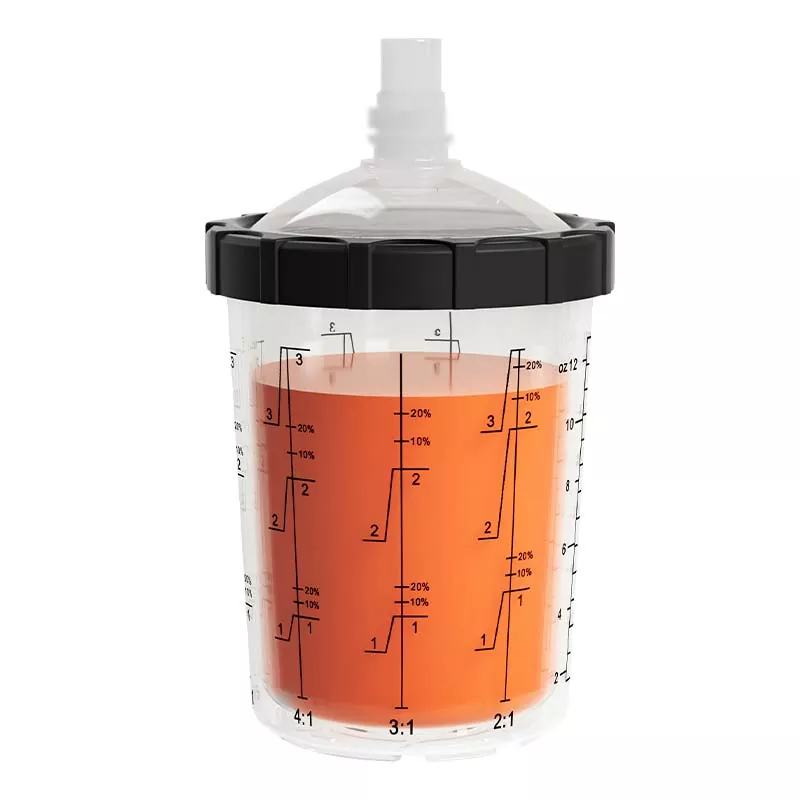 سیستم فنجان رنگ یکبار مصرف 400ML 4.0