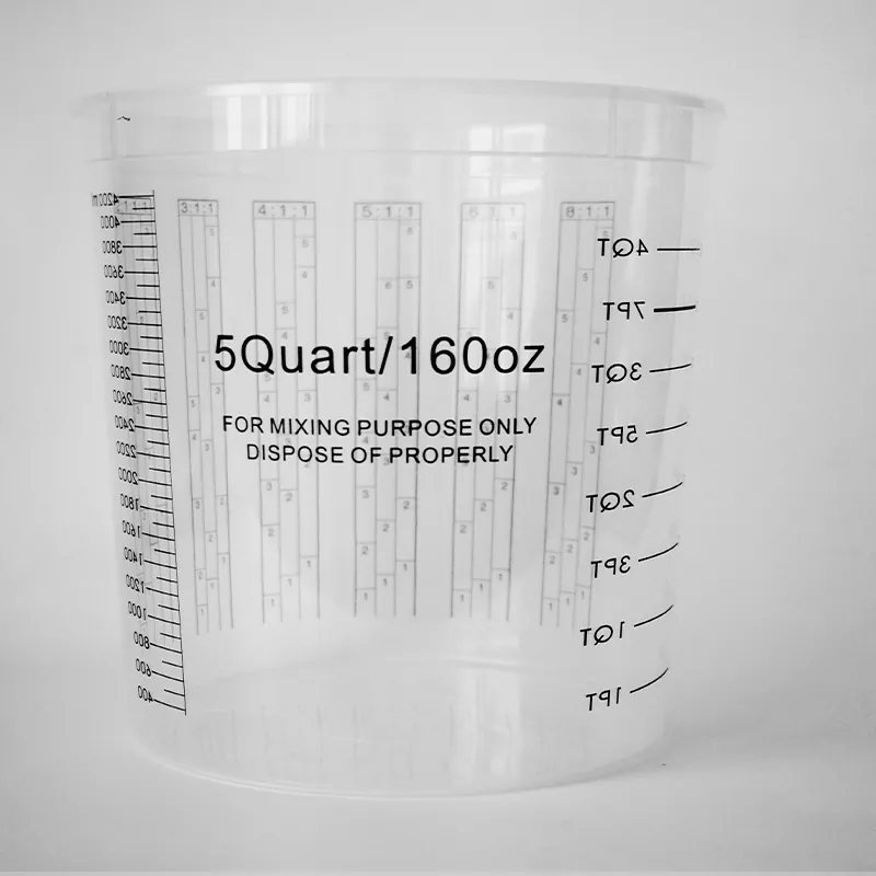 5000 میلی لیتر PP CUP MIXING رنگ خودرو